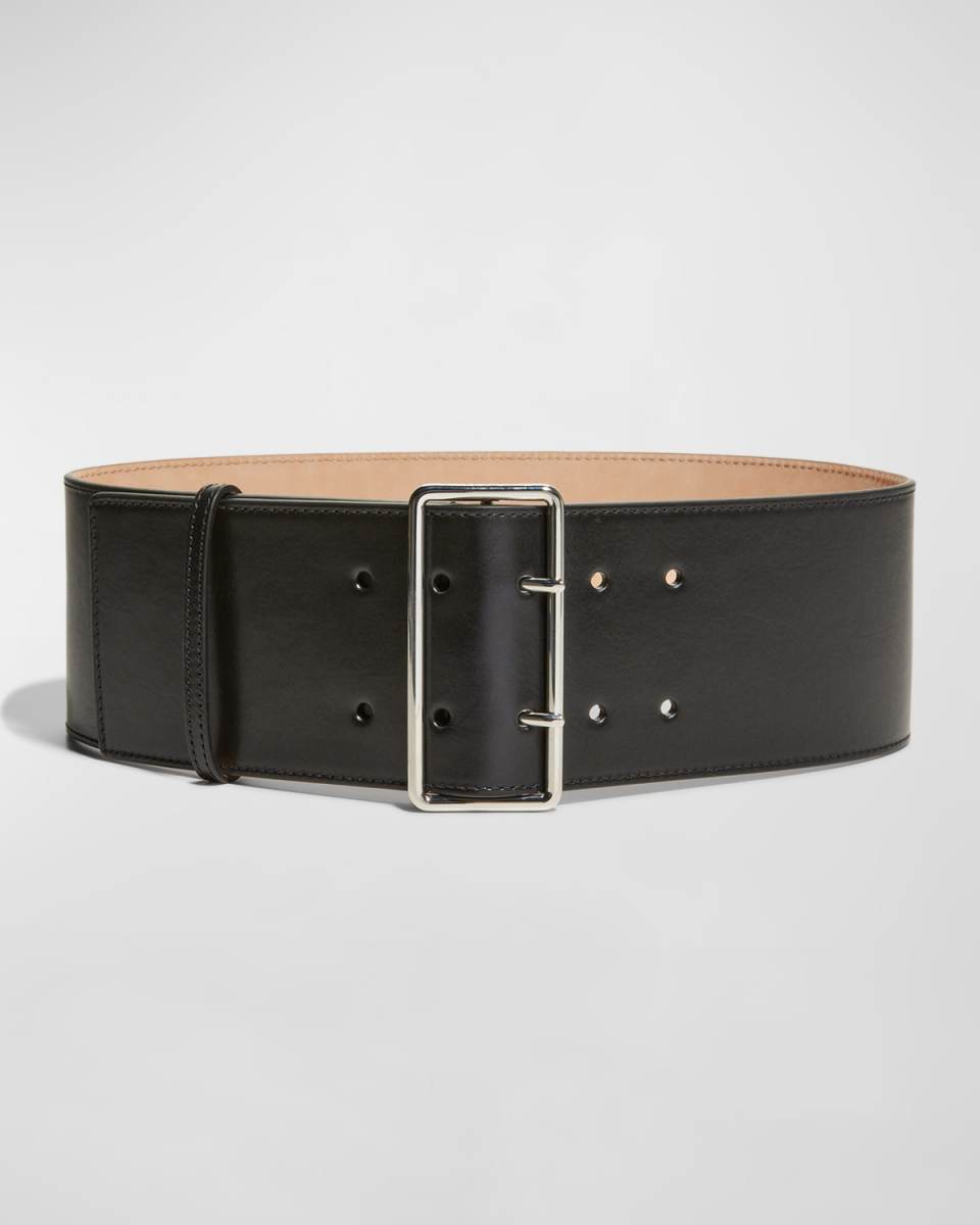Leather Military Belt