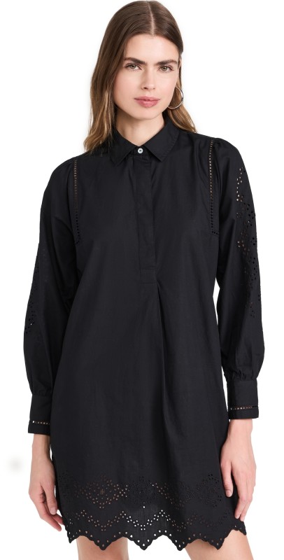 RAILS Fernanda Dress Black Eyelet