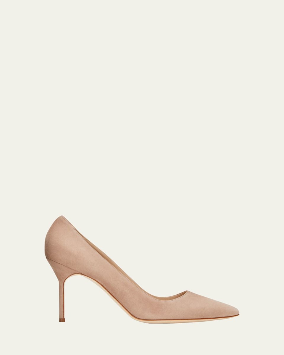 BB 90mm Suede Pumps