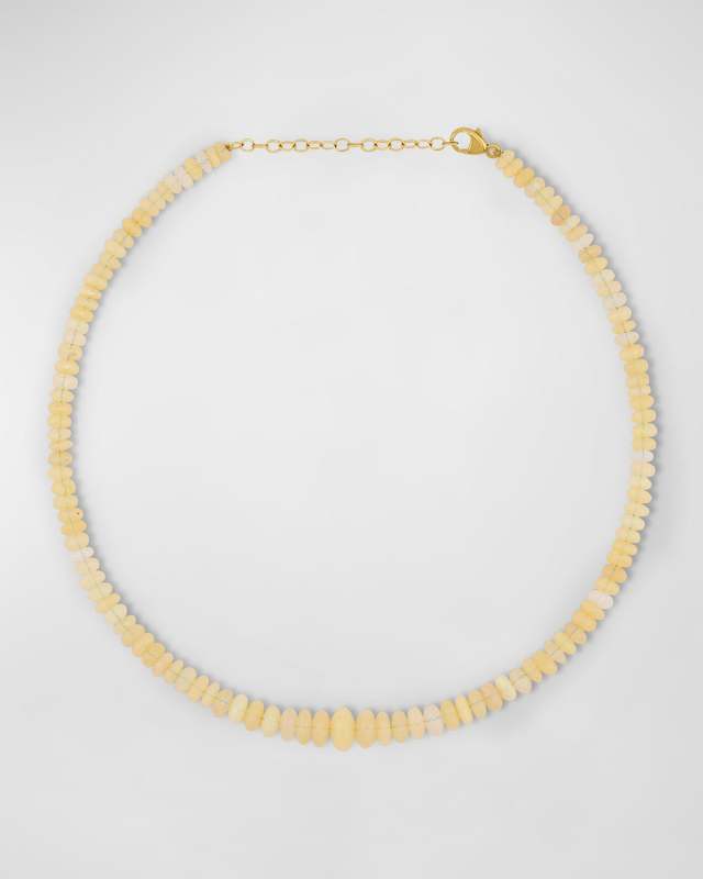 Soleil Graduated Faceted Opal Necklace