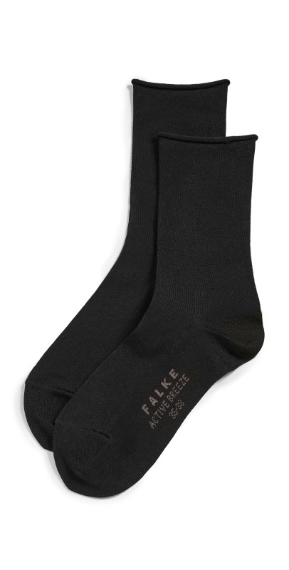 Falke Active Breeze Roll Top Socks White