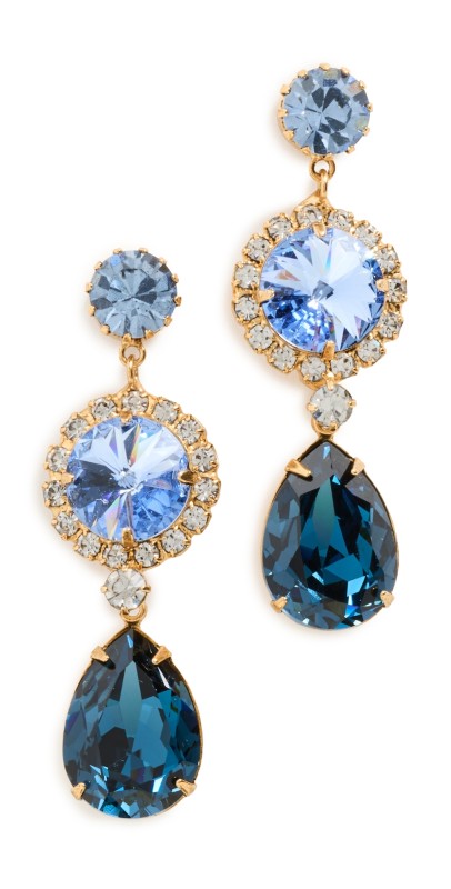 Jennifer Behr Marisol Earrings Sapphir