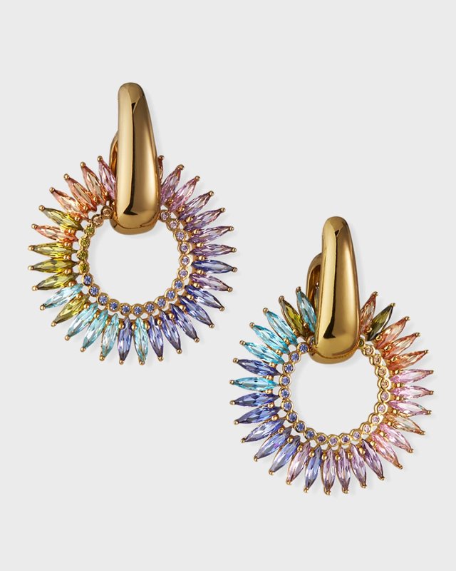 Madeline Crystal Drop Earrings