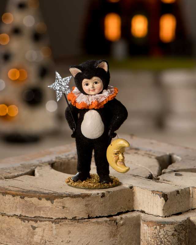 Dressed Up Cali Cat Halloween Accent