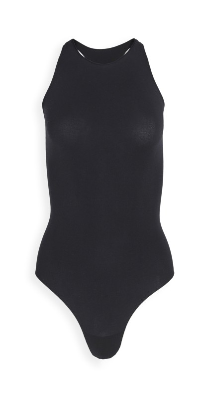 Commando Ballet Racerback Thong Bodysuit Black