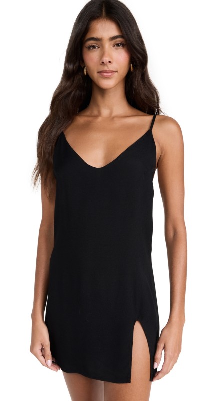 Reformation Marlowe Dress Black
