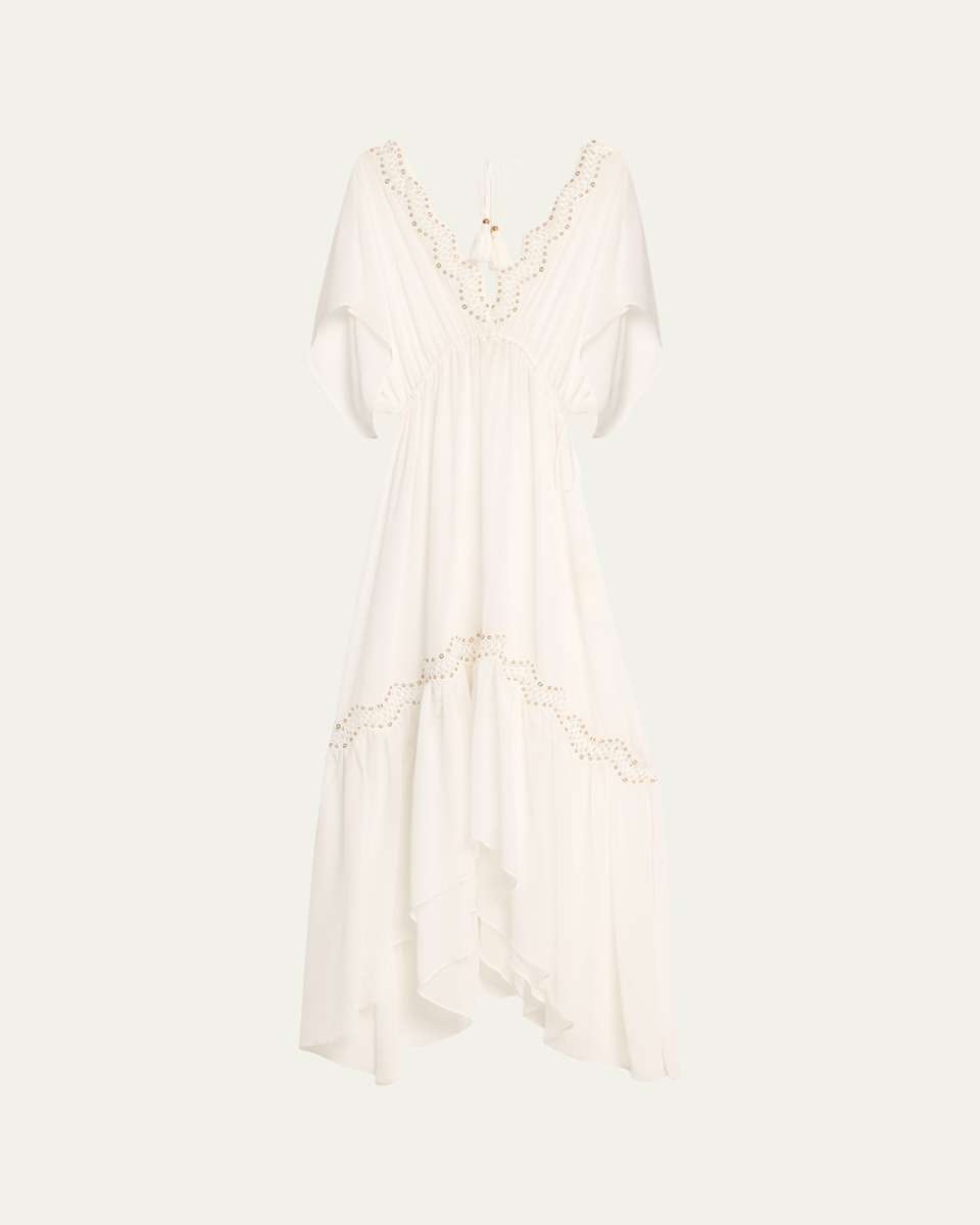 Opal Semi-Sheer Maxi Dress