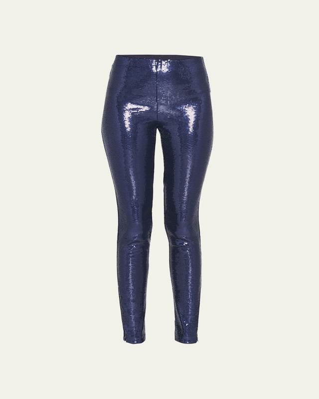 Sequin Ankle Leggings