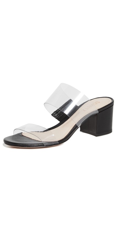 Schutz Victorie Sandals Black