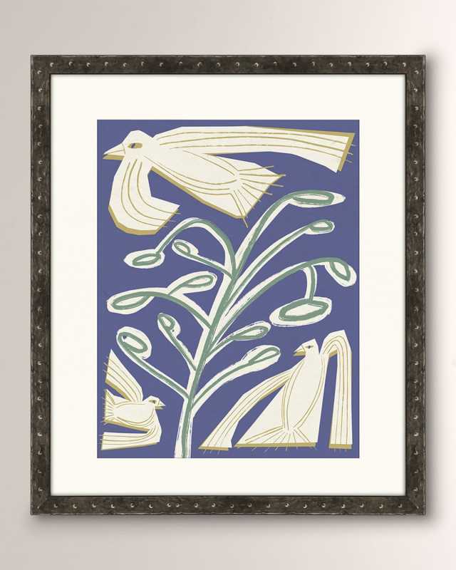 "Block Flock I" Art Print