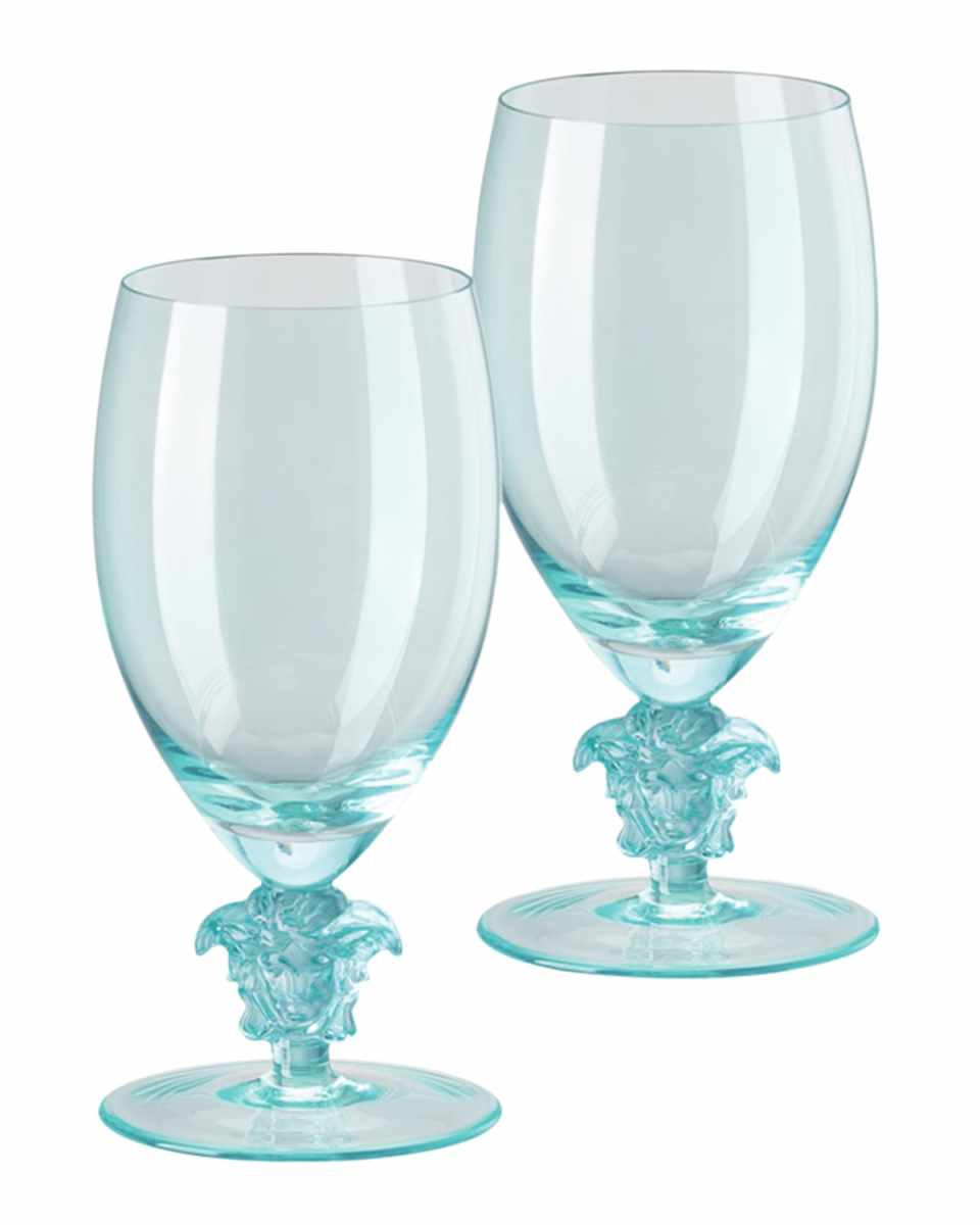 Medusa Lumiere 2 Short Stem White Wine Glasses, Set of Two