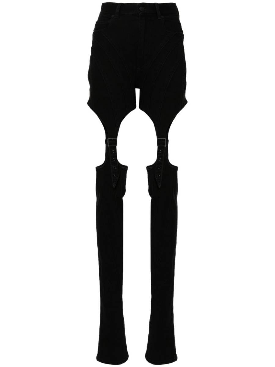 buckled chaps skinny jeans