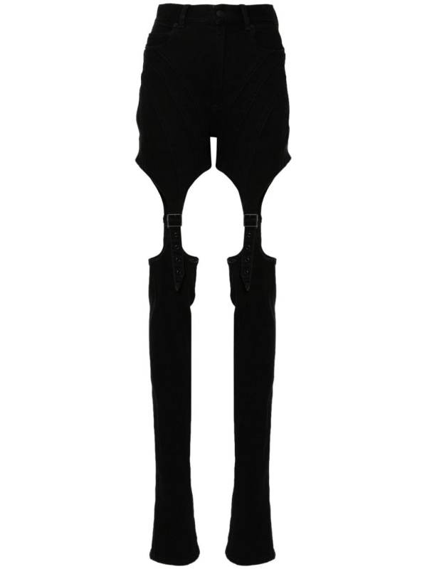 buckled chaps skinny jeans