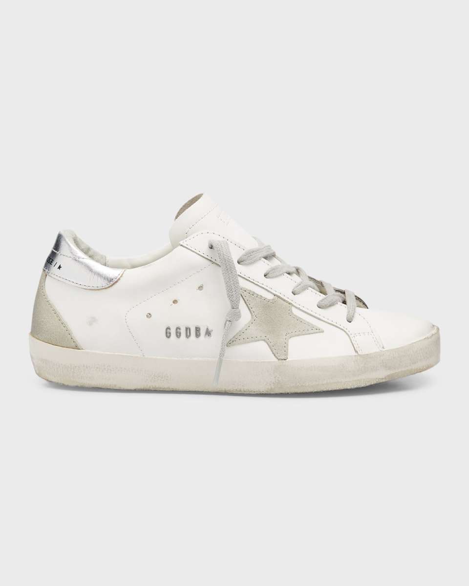 Superstar Mixed Leather Sneakers