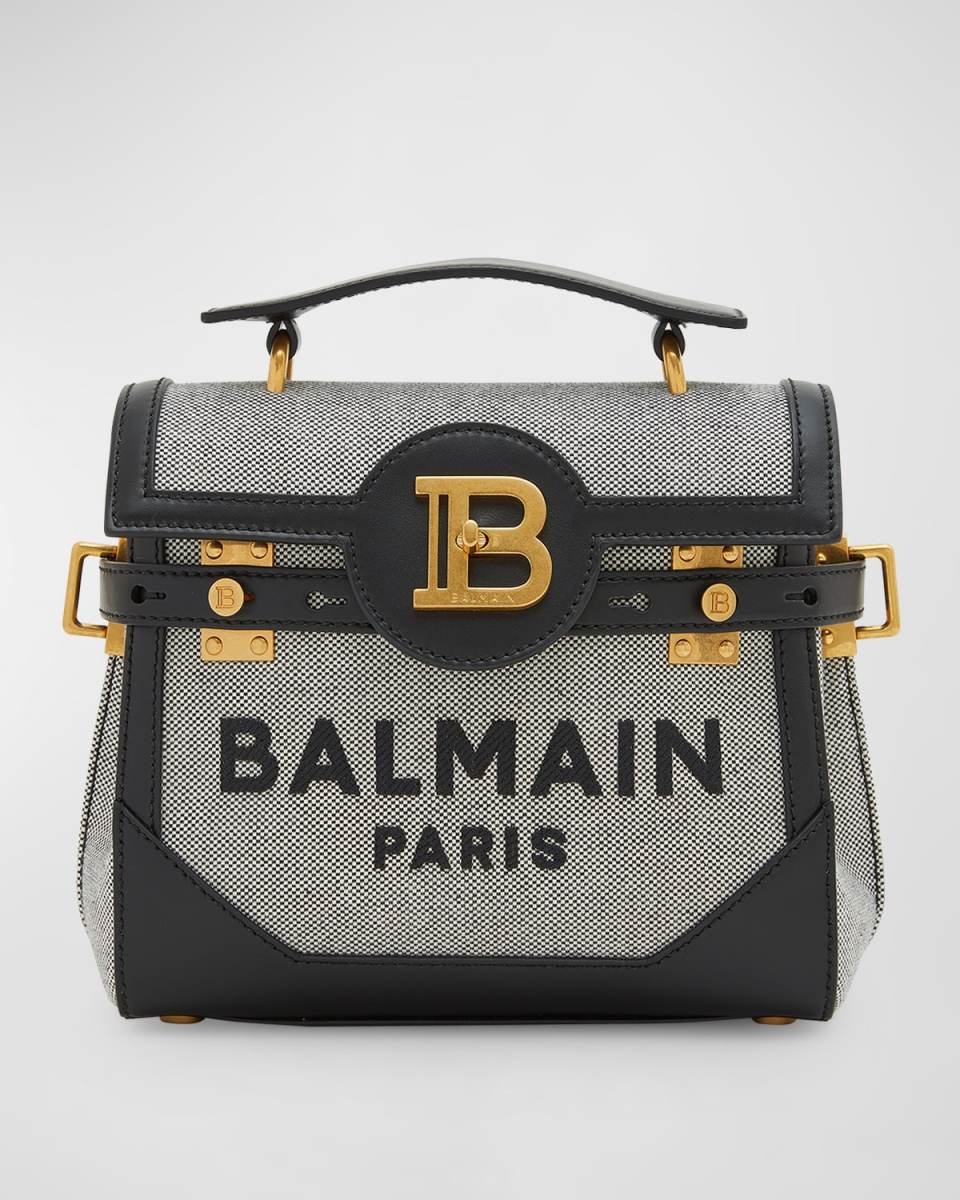 BBuzz 23 Top-Handle Bag in Canvas and Leather