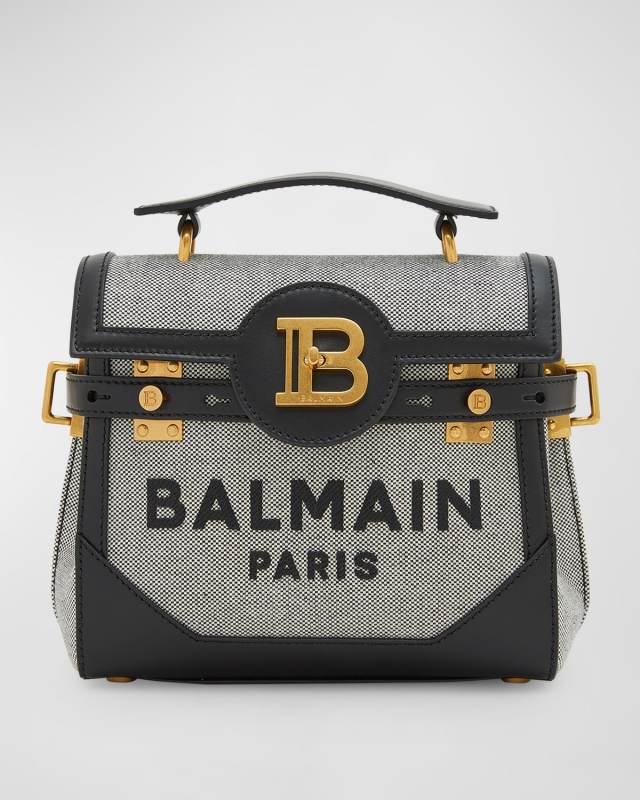 BBuzz 23 Top-Handle Bag in Canvas and Leather