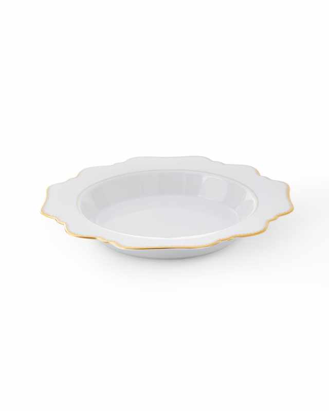 Simply Anna Antique Rimmed Soup Bowl