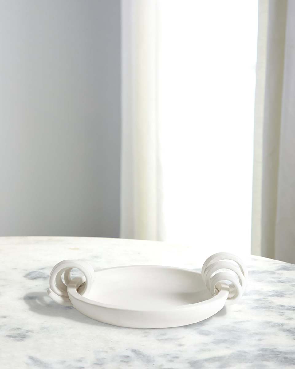Ribbon Handle Compote