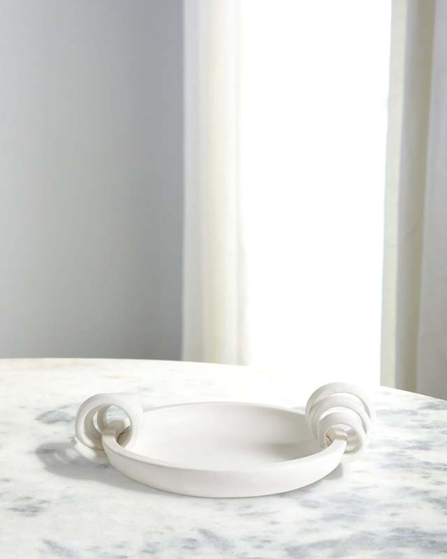 Ribbon Handle Compote