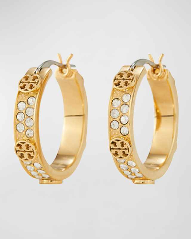 Small Miller Stud Hoop Earrings