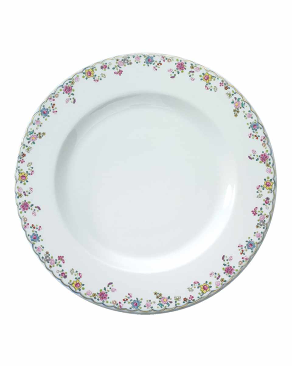 Tobacco Leaf Charger Plate