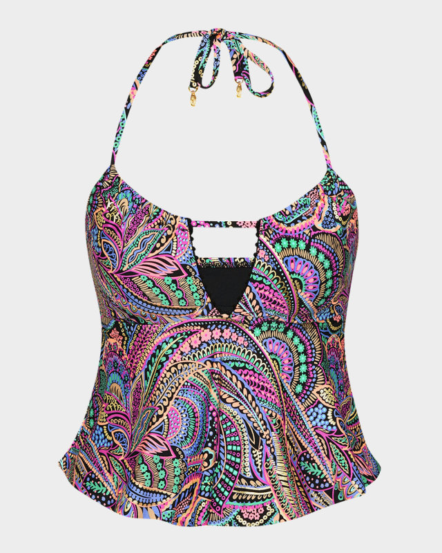 Disco Midkini Swim Top