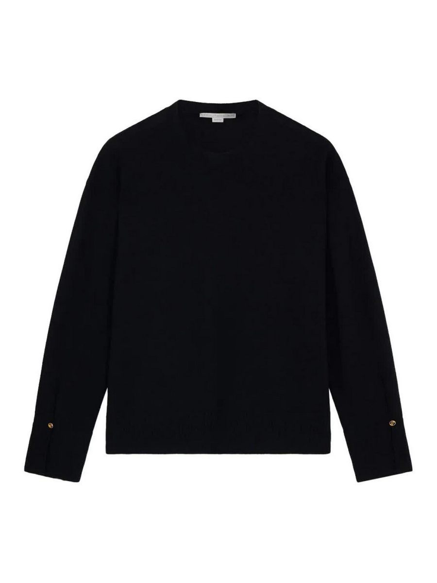 Stella Mccartney Pull Col Rond - Noir