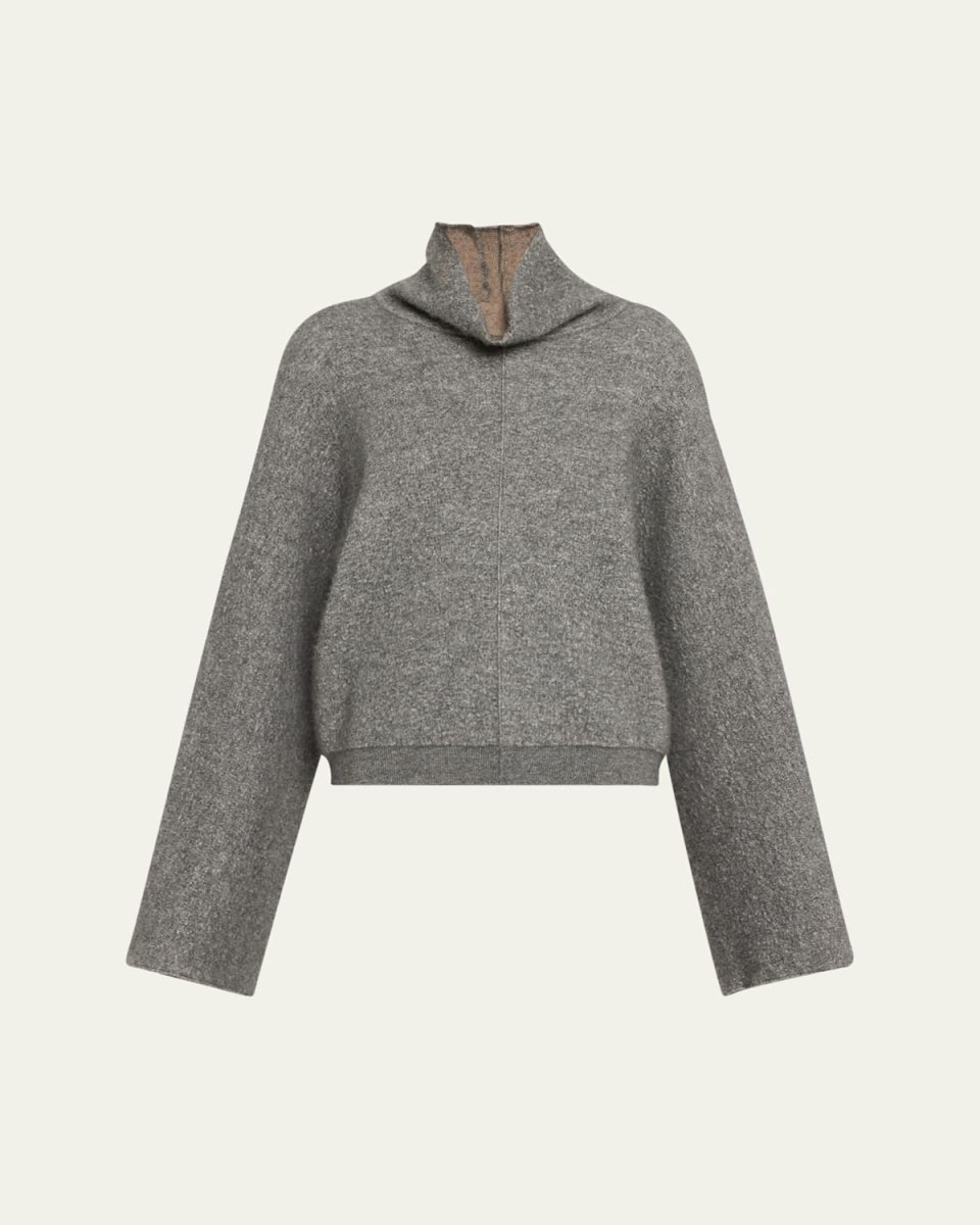 High-neck Cashmere Sweater