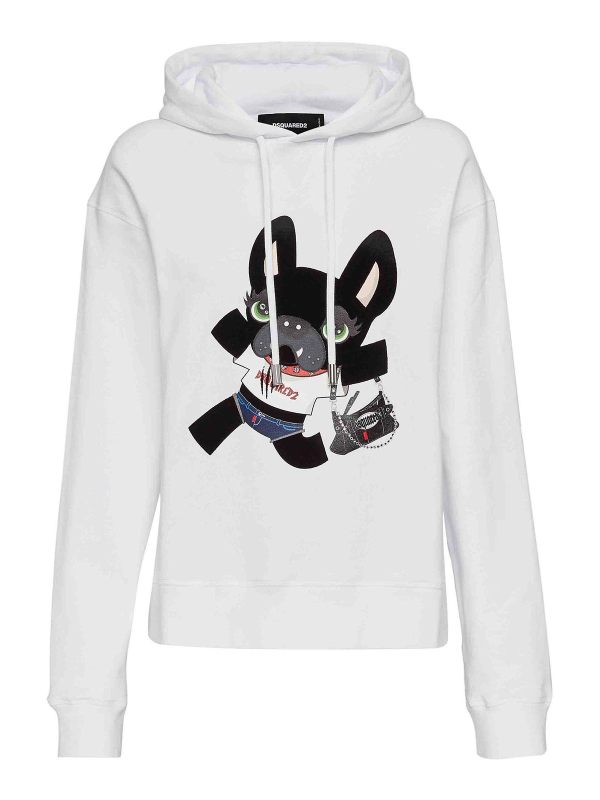 Dsquared2 Sweat-Shirts - Blanc