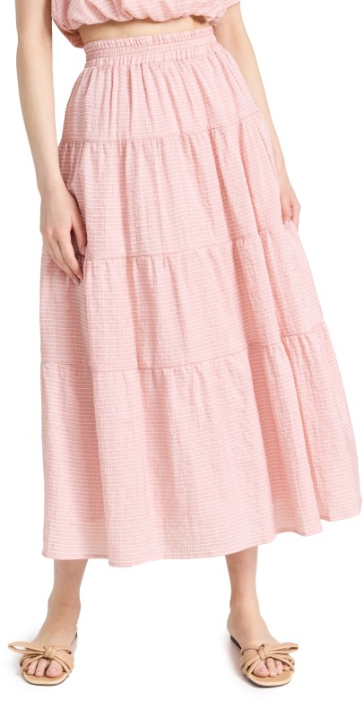 En Saison Audenidi Skirt Pink