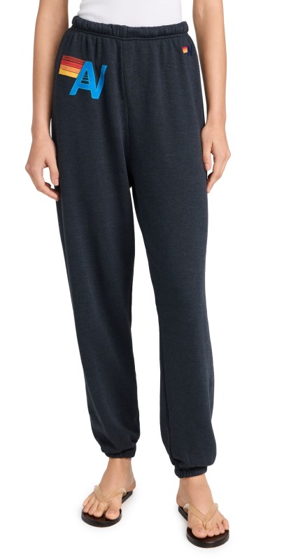 Aviator Nation Logo Sweatpants Charcoal