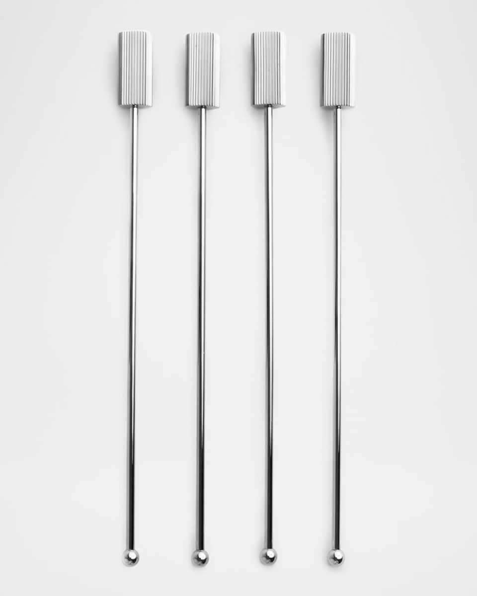 Striations Drink Stirrers, Set of 4
