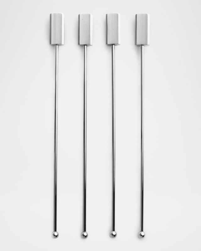 Striations Drink Stirrers, Set of 4