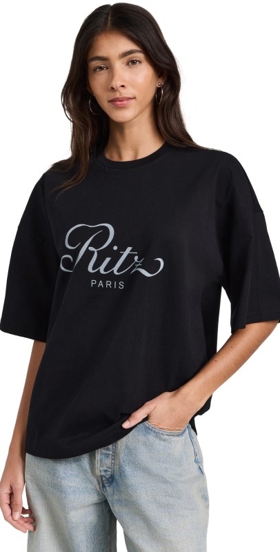 FRAME FRAME x Ritz Paris T Shirt Black