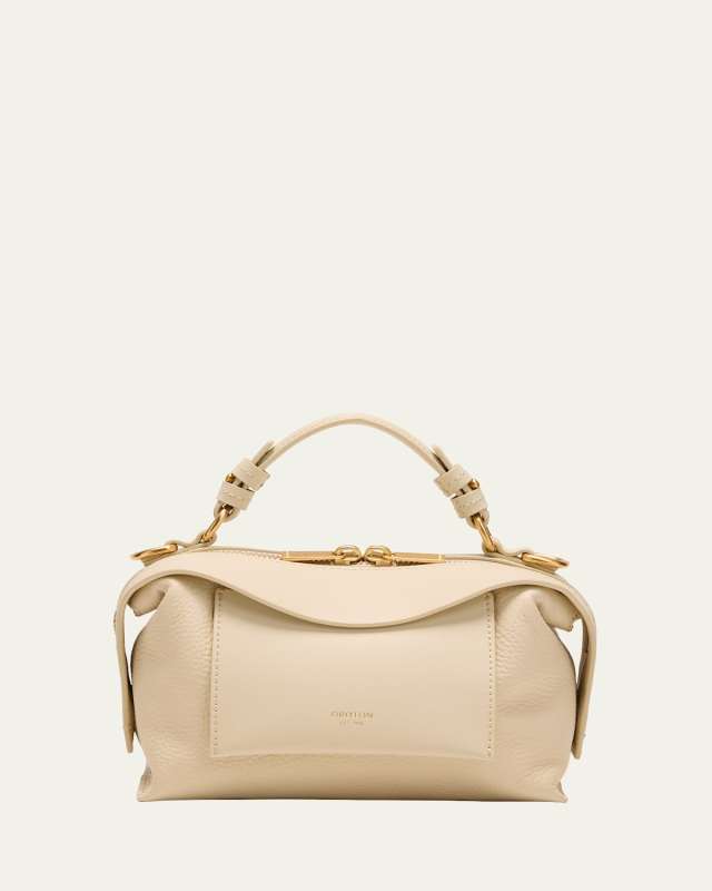Mica Mini Zip Leather Crossbody Bag