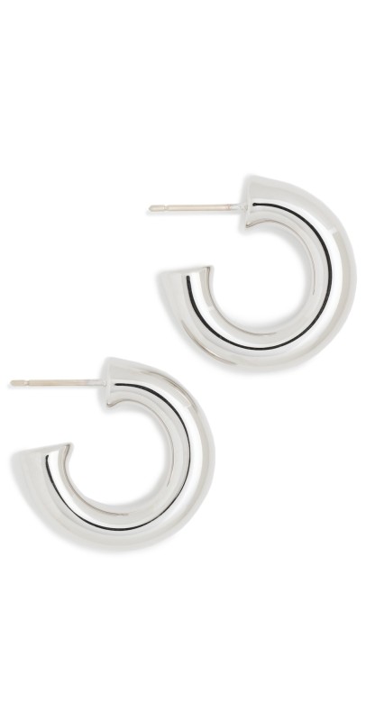 Jennifer Fisher Samira Micro Huggies Silver