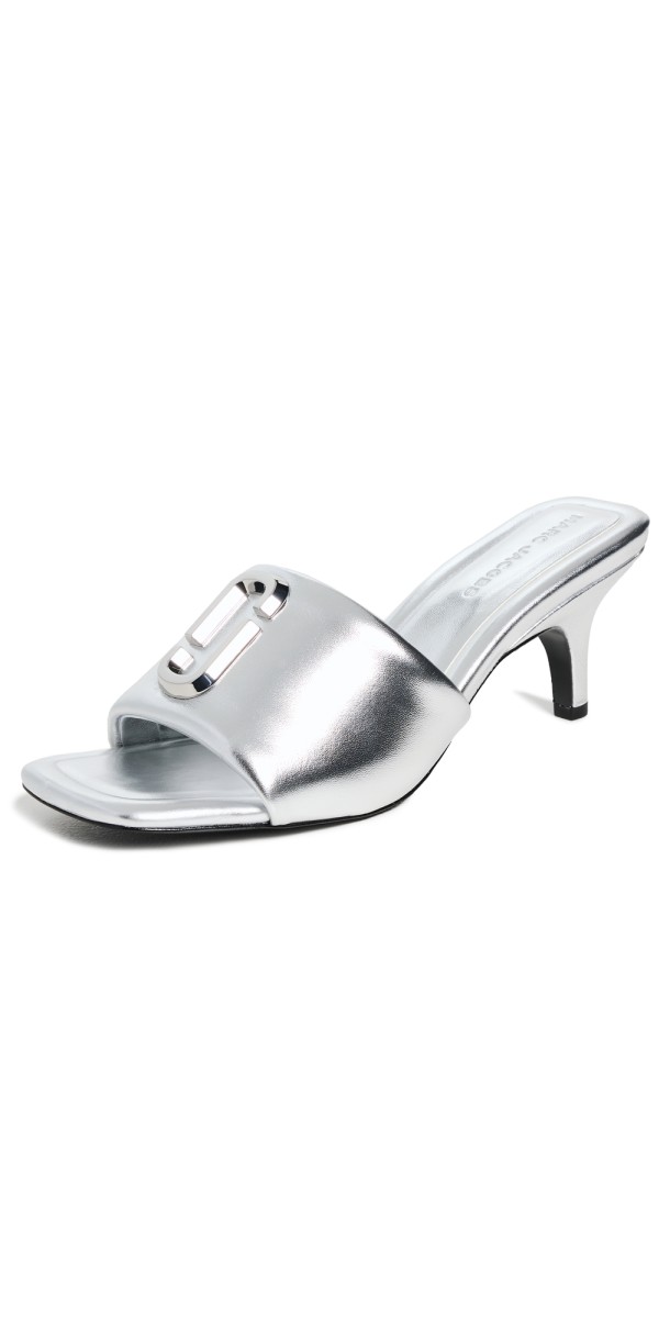 Marc Jacobs The J Marc Heels Silver