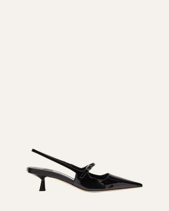 Didi Patent Mary Jane Slingback Pumps