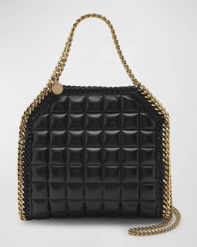 Falabella Mini Quilted Chain Tote Bag