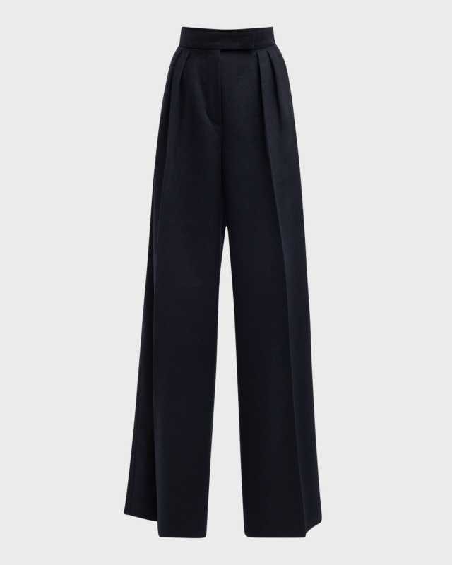 Fagus Wide-Leg Wool Trousers