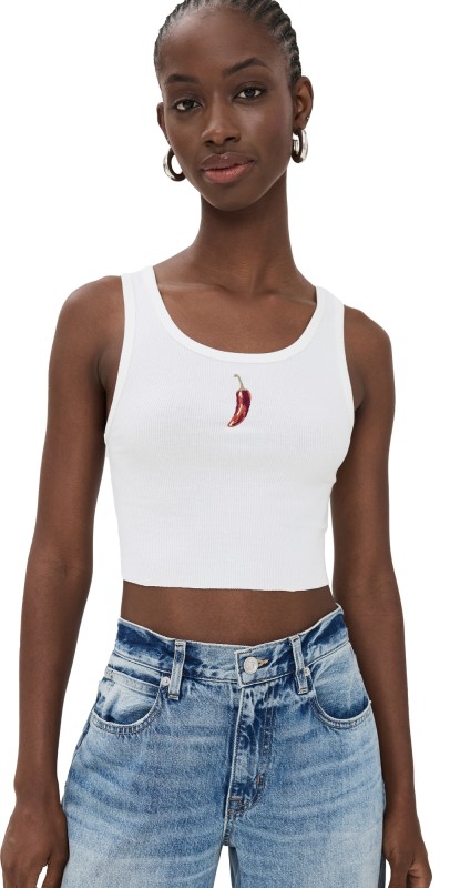 Reformation Adel Tank Jalapeno