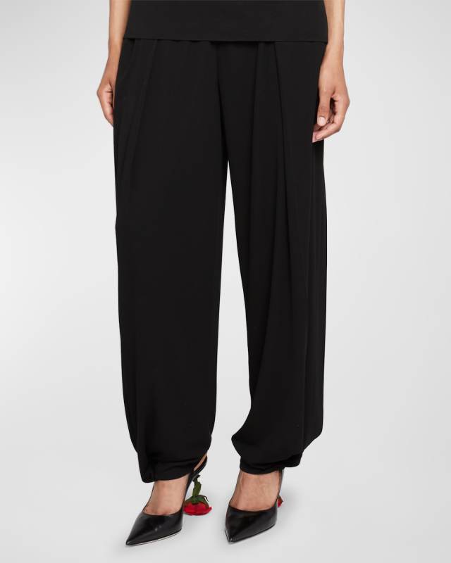 Pull-On Balloon Trousers