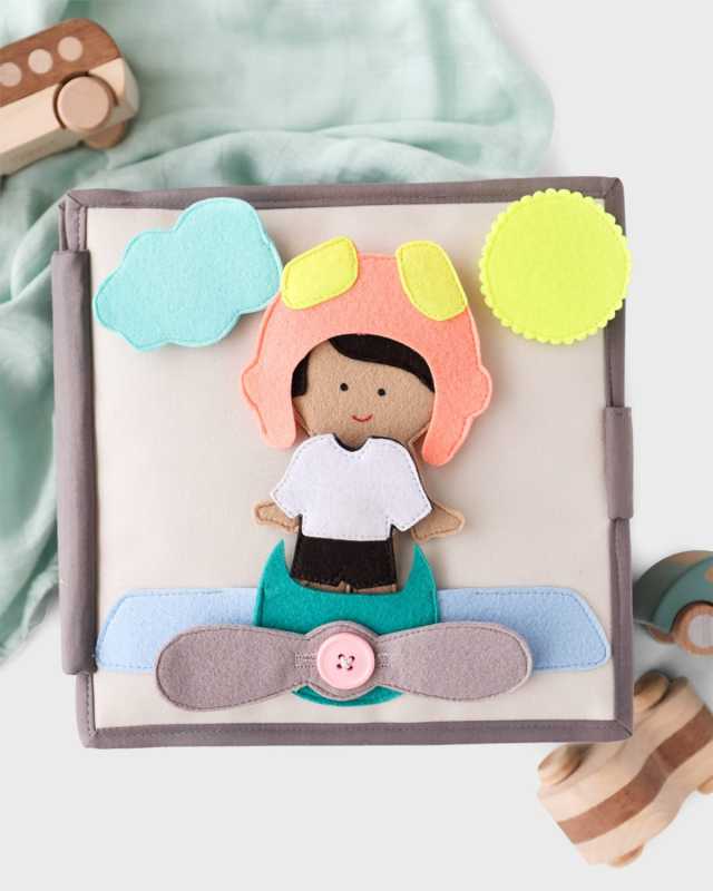 Little Mechanic Felt Book Toy