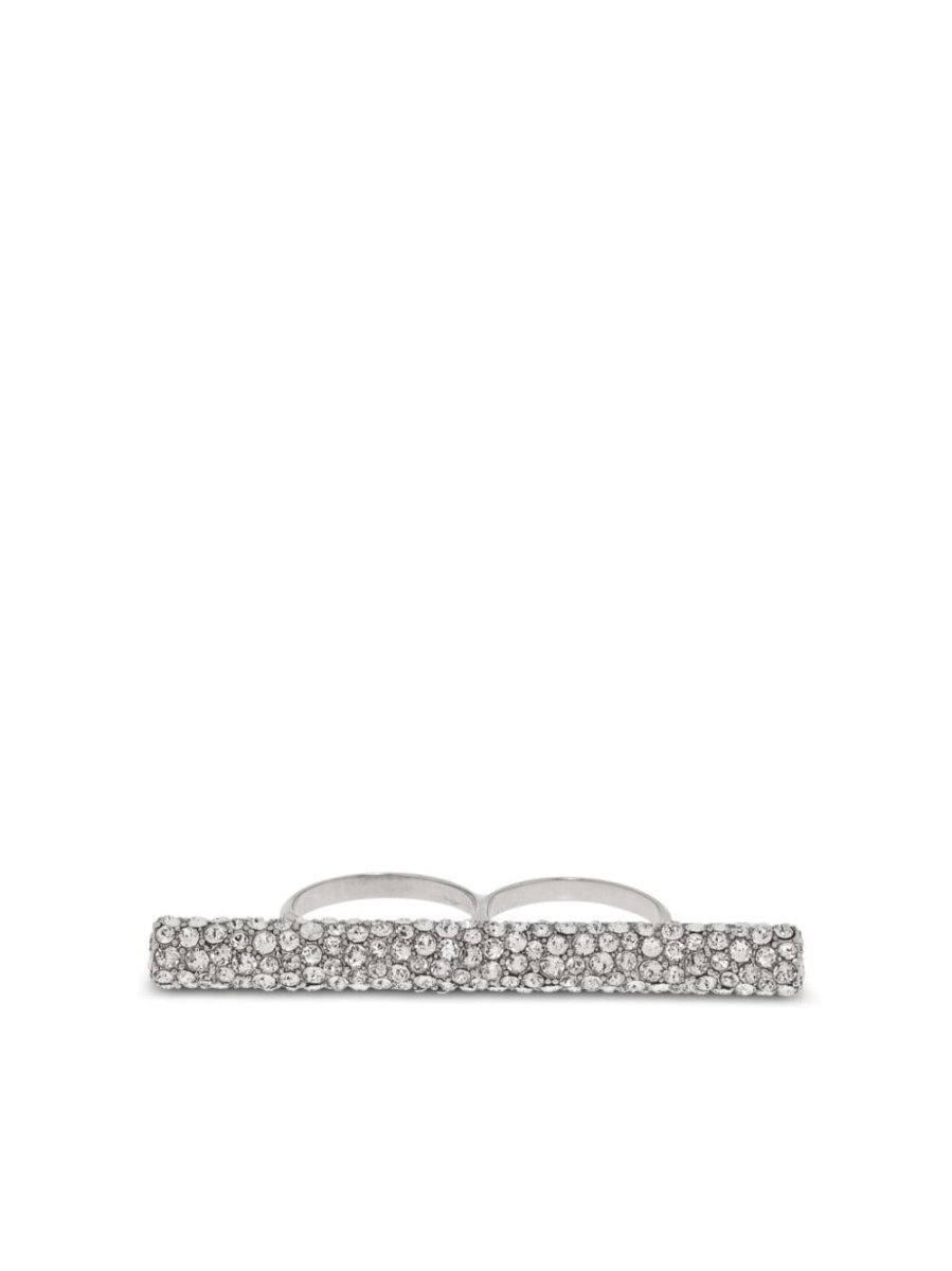 Cross-bar double ring