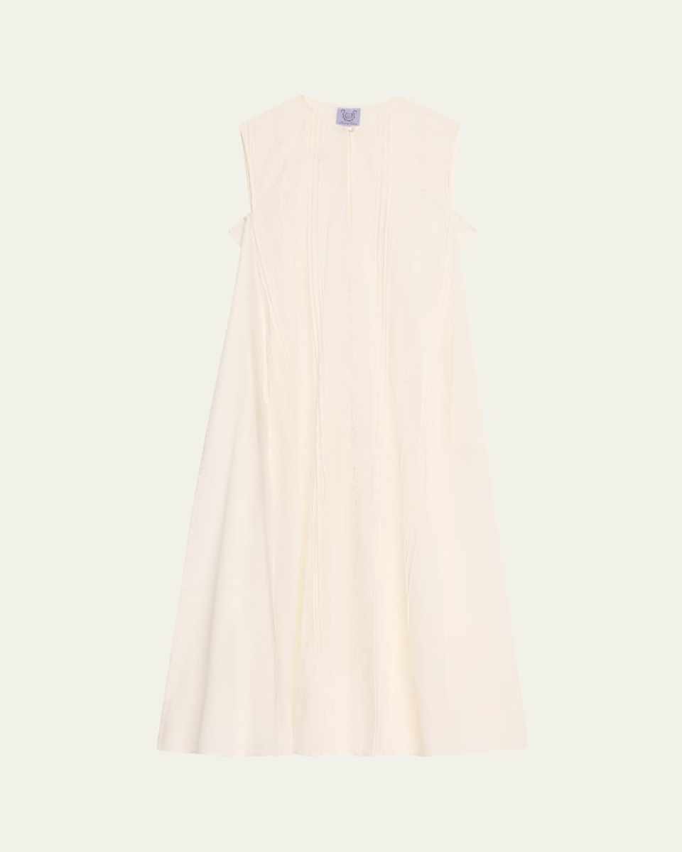 Apolonia Semi-Sheer Cotton Maxi Dress