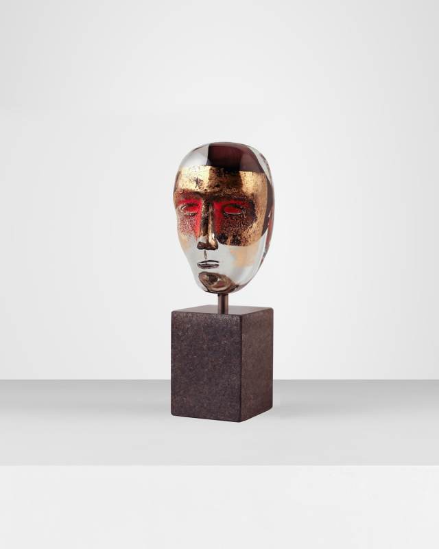 Bertil Vallien "Brains On Stone Hefaistos" Sculpture