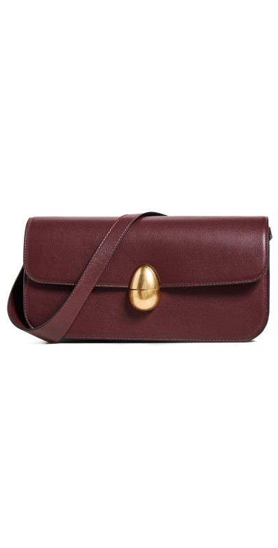 NEOUS Phoenix Leather Baguette Burgundy