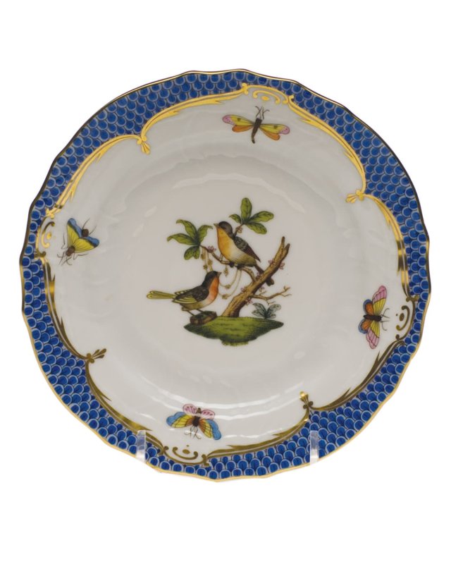Rothschild Blue Motif 08 Bread & Butter Plate