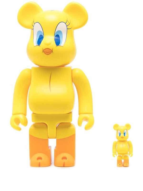 BE@RBRICK Tweety 100% and 400% figure set