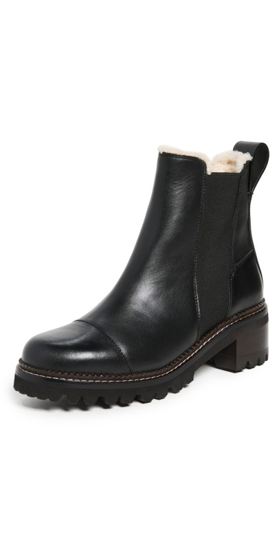 See by Chloe Chelsea Boots Black